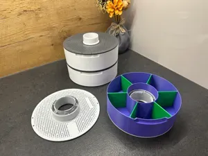 Turn Empty Spools Into a Smart Organizer