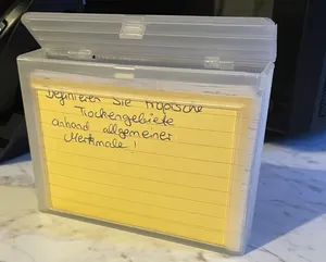 Karteikartenhalter Din A7 [seitlich herausnehmbar]