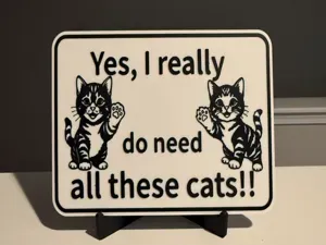 YES, I REALLY NEED ALL THESE CATS