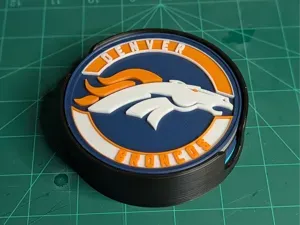 Denver Broncos - 3D Stackable Coaster