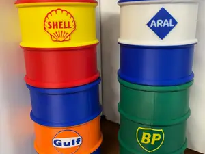 Sparfass - Ölfass GULF /  SHELL / BP / ARAL
