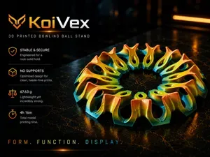 Bowling Ball Holder | KoiVex