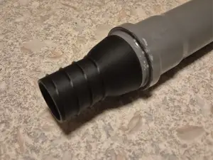 DN50 auf 38mm Spiralschlauch KG-/HT-Rohr Adapter