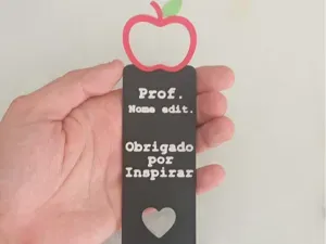 Marcador de Página Professores Nome Personalizável