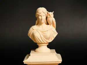 Greek Goddess Athena Bust Statue