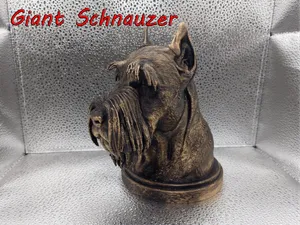Giant Schnauzer Bust