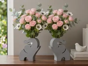 Minimalist Elephant Bud Vase (Home Decor)