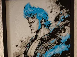 Franky – One Piece | Arte de pared 3D Hueforge