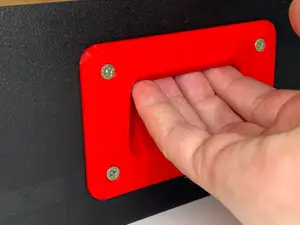 Reccesed handle