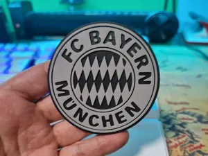 FC Bayern München Logo/ Wall Sign/ Badge/ Plakette