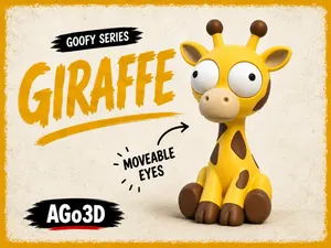Goofy series – GIRAFFE Movable Eyes NO AMS