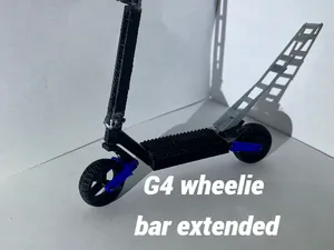 Extended wheelie bar [For mini kukurin G4]
