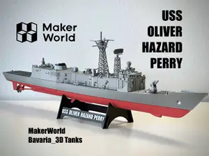USS Perry-class Guided Missile Frigate 1/350 Scale