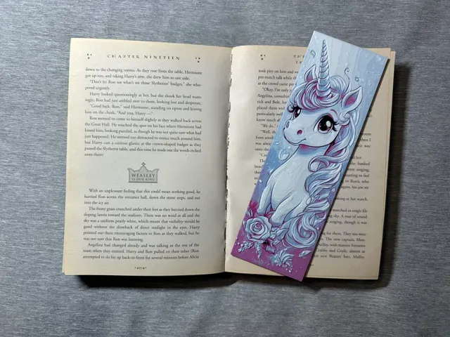 Unicorn Hueforge Bookmarks - 2 sizes — Фото 5 из 8
