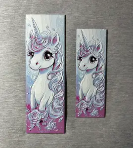 Unicorn Hueforge Bookmarks - 2 sizes