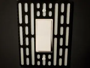Star Wars Imperial Light Switch Cover plate NO AMS