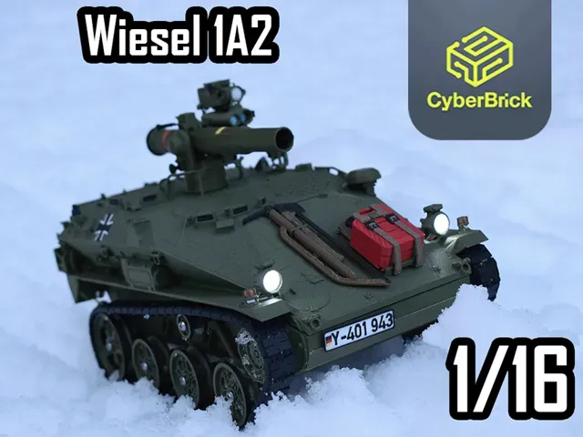 CyberBrick Wiesel 1A2 TOW Waffenträger