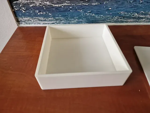 Simple box with lid 160x160x45 inside — Фото 3 из 3