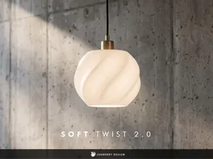 Soft Twist 2.0 - Lampshade E27