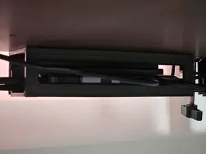 Under-Desk Cable Management & USB Hub Holder
