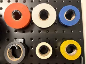 Pegboard Tape Holder 20mm