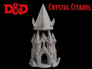DnD Crystal Citadel Miniature