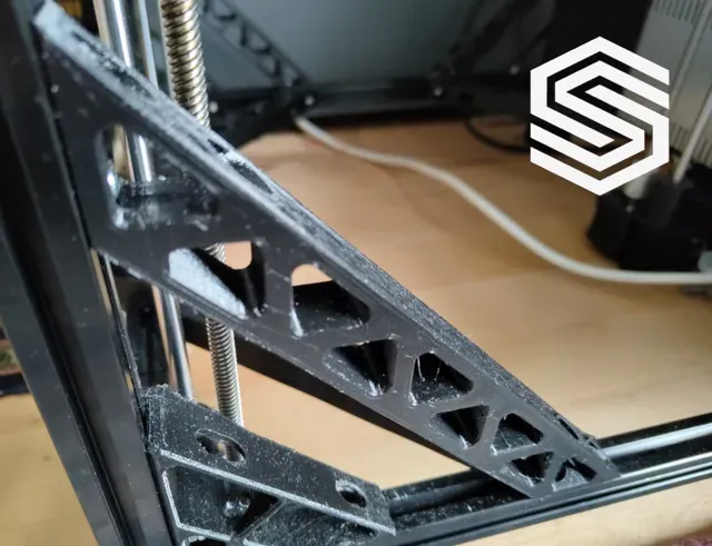 2020/3030 Aluminium extrusion brace (For Voron...)