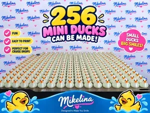 Make 256 Tiny Rubber Ducks for Hiding & Duck