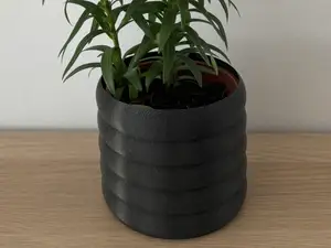 Vase Mode Ringed Plant Pot