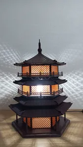 中式榫卯结构古建筑(Chinese style mortise and tenon structure ancient architecture):聚宝塔
