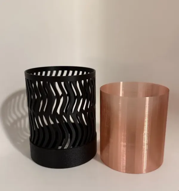 Wave Glow Tealight & LED Lamp – With Diffuser — Фото 8 из 9