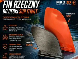 River Fin ITIWIT 12cm SUP Decathlon