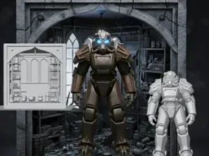 NOOK BOOK FALLOUT CON ARMADURA