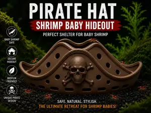 Pirate Hat | Baby Shrimp Aquarium Hideout