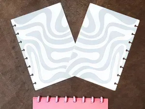Tapas para agendas cuadernos A5 con discos - 04