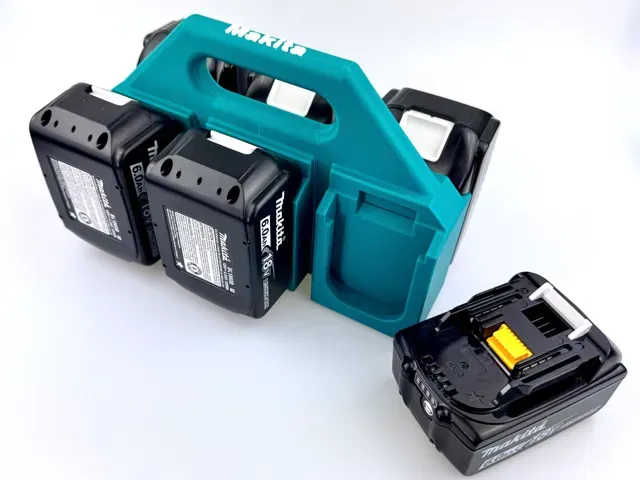Makita Compatible 18v Battery Caddy - 6-pack — Image 2 of 5
