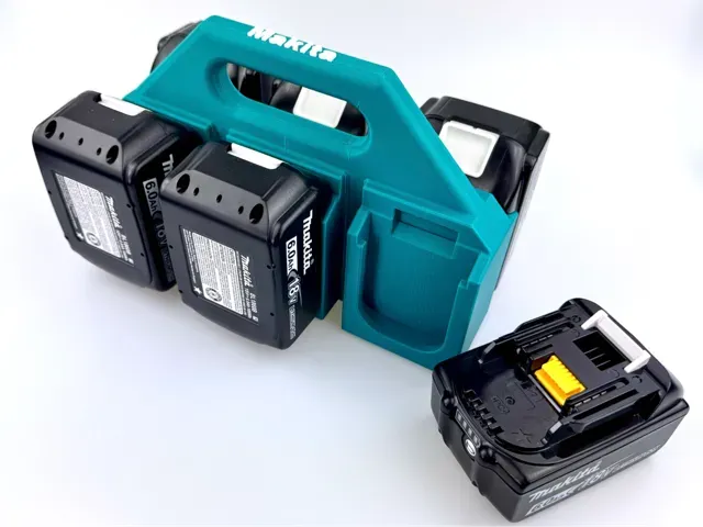 Makita Compatible 18v Battery Caddy - 6-pack