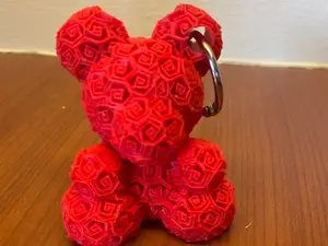Rose Bear Keychain – 0.4mm Nozzle