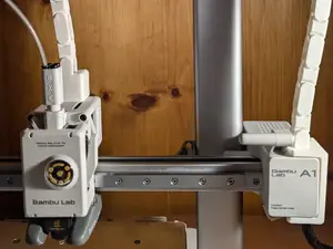 A1 Hotend Cable Chain (Updated)