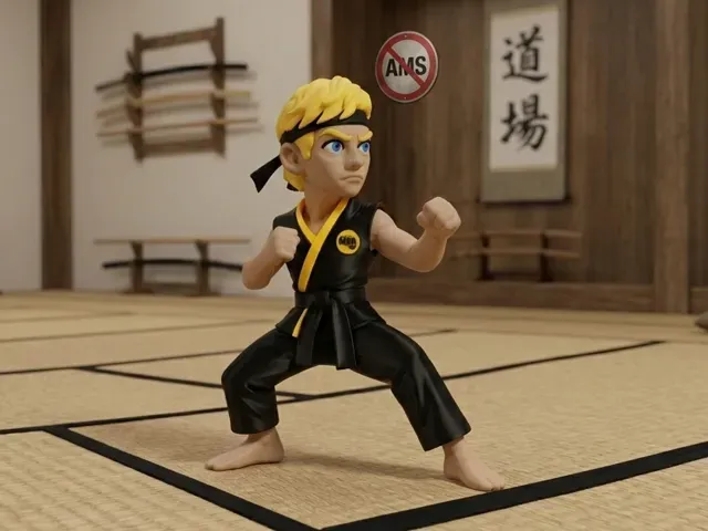 Johnny Lawrence The Karate KID SIN AMS