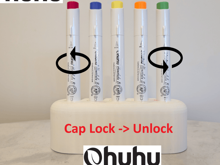 Ohuhu marker stand holder case box holder shelf
