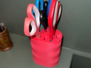 Scissors holder box
