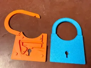 Lock and key, fully functional