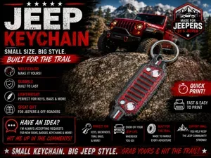 Jeep Grille Keychain