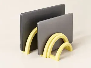 Dual Laptop Stand - Vertical Desk Dock