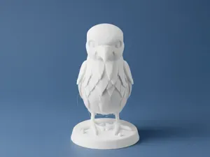 Chibi Raven Figurine | Gothic Aesthetic