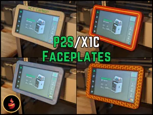 Bambu Lab P2S/X1C Faceplates