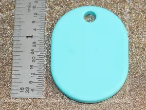 Keychain Blank 30x40mm 15mm Corners