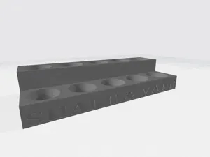 Liquid bottle stand for 10 bottles
