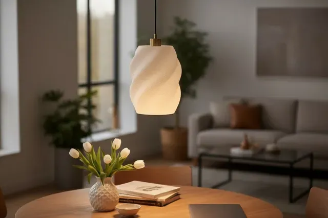 Lampshade - Soft Twist - Smooth or Diamond Texture — Фото 7 из 14